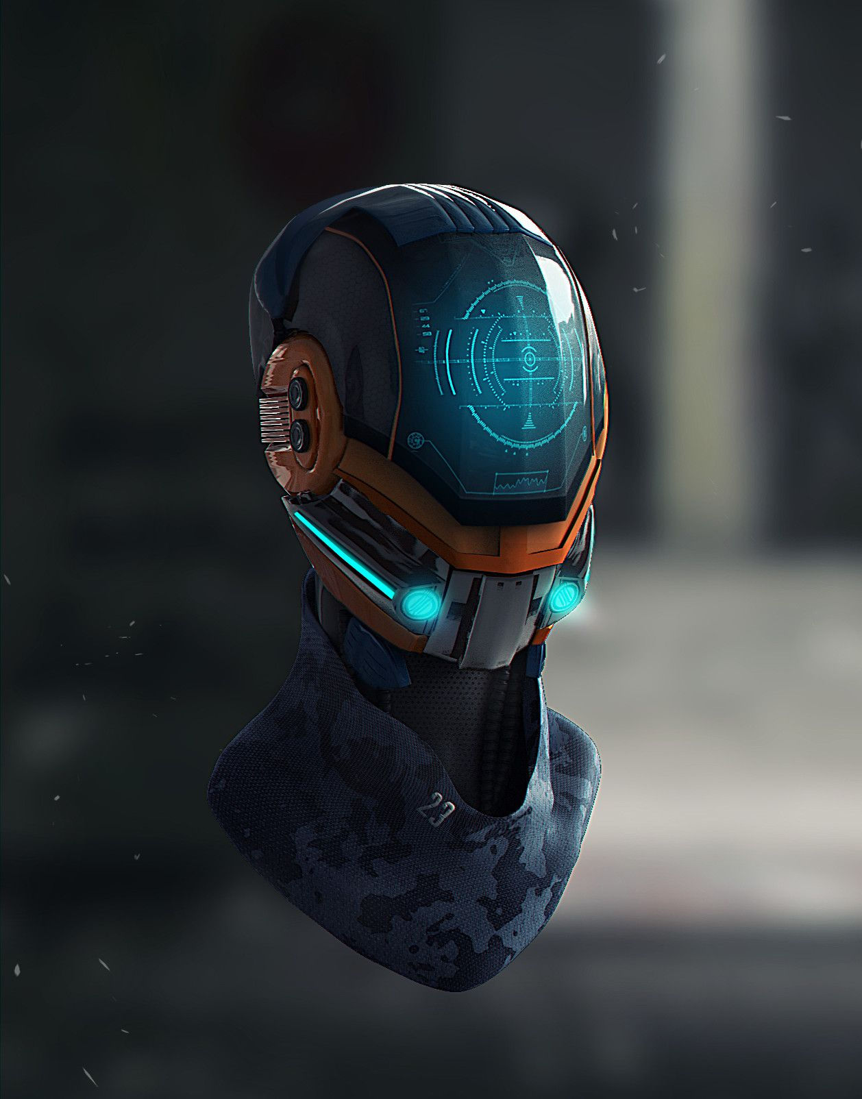 Wallpaper #fz9aPJMBLiIJ4c9OJZHX6 Artstation No 23 Jonn Zavala Futuristic Helmet Helmet Concept