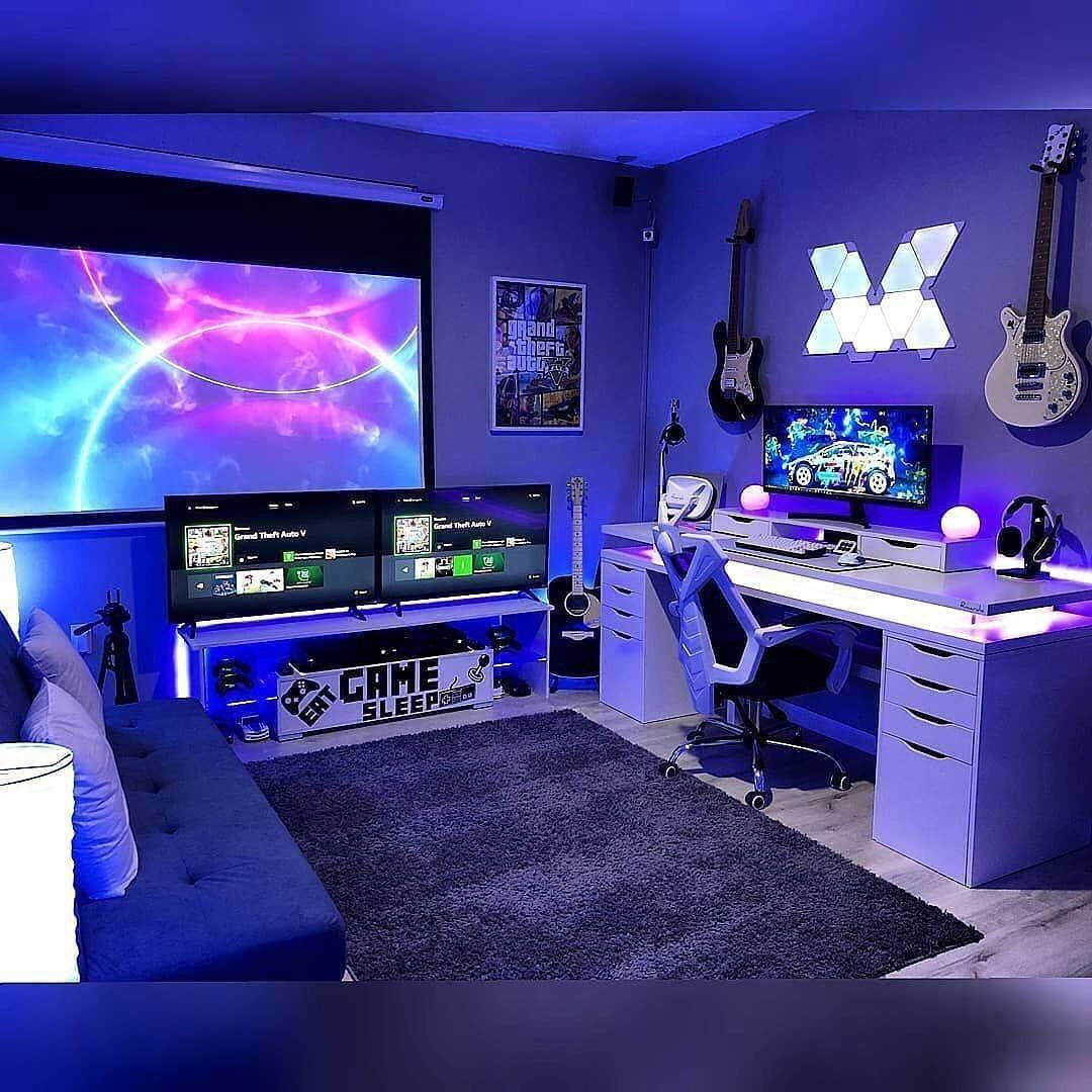 Wallpaper #Lh07LJMBlOZrFDOkAMrZ167 Computer Gaming Room Gaming Room Setup Gaming Rooms Gaming Pcs Desk
