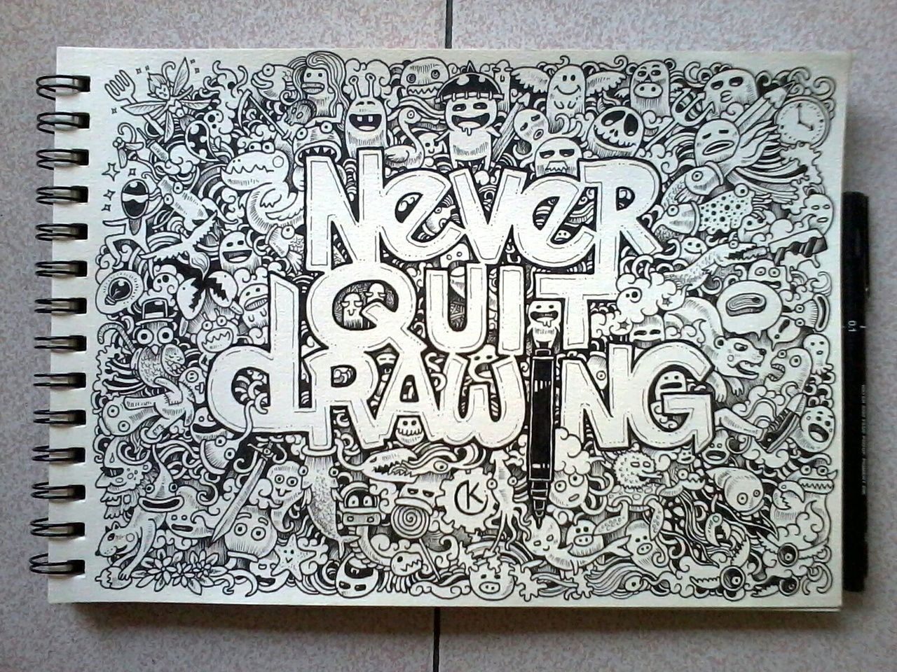 Wallpaper #3WdzBJMBSpphPi3-77fu288 Geek Art Gallery Illustration Moleskine Doodles Doodle Drawings