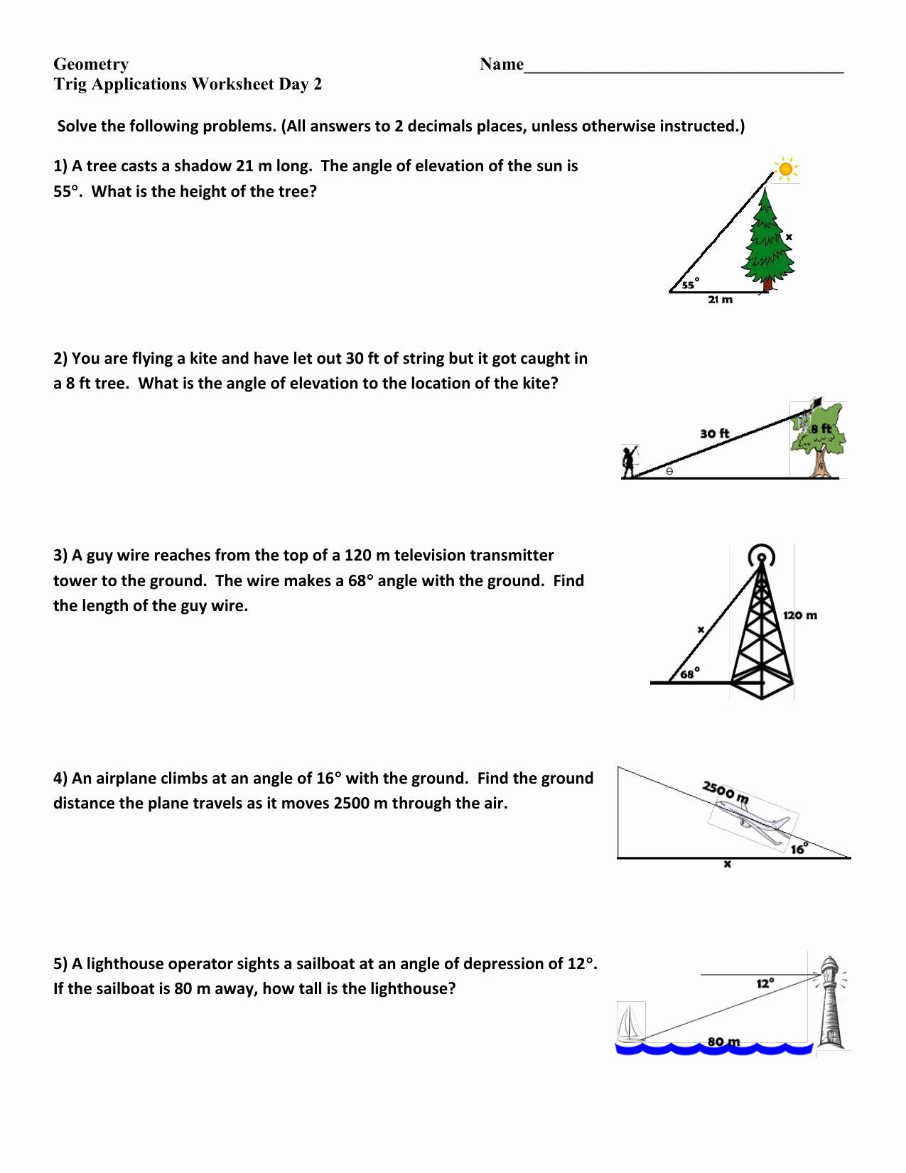Wallpaper #Dbiz25IBJvJKYCmE9fje241 Right Triangle Trigonometry Worksheet Luxury Trigonometry Word Problems