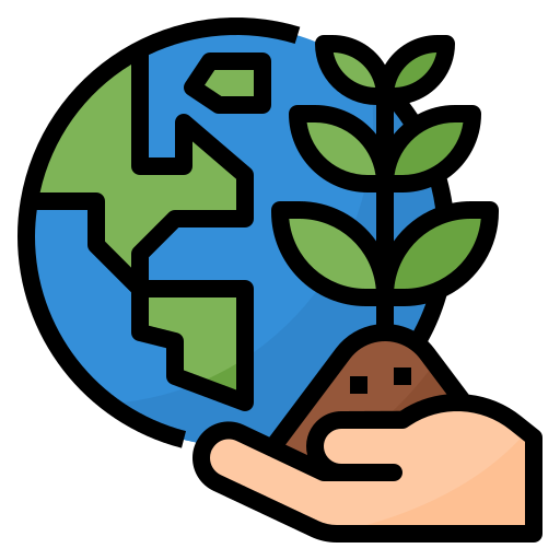 Wallpaper #1f9f2 Earth Day Free Vector Icon Hand Holding Plant with Earth Background