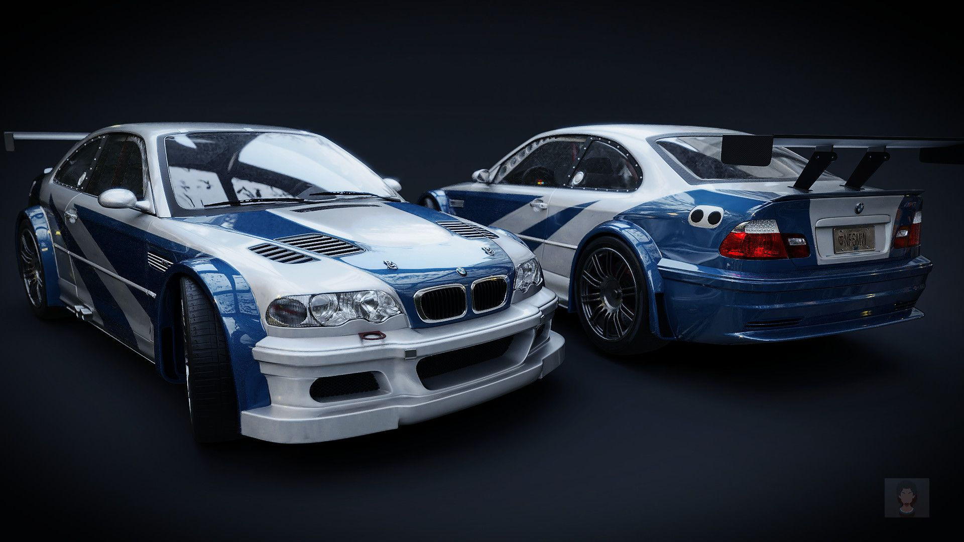 Wallpaper #42fs95IBSpphPi3-UofU161 BMW E46 M3 GTR Need for Speed Most Wanted 2005 Josafa Batista