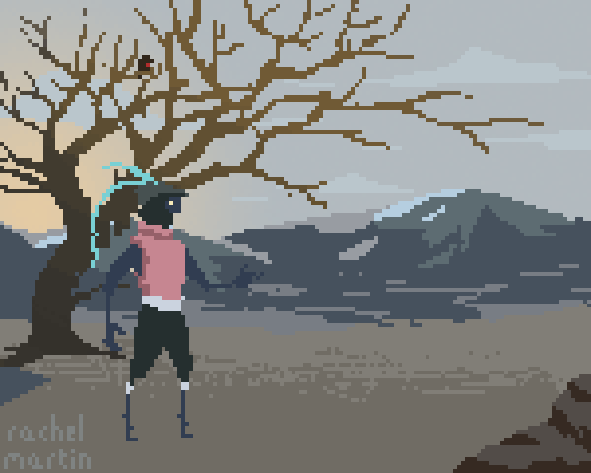 Wallpaper #_hm2FY8BtGB6xQ78Omv-51 Artstation Looping Gif Rachel Martin Loop Gif Looping Pixel Art