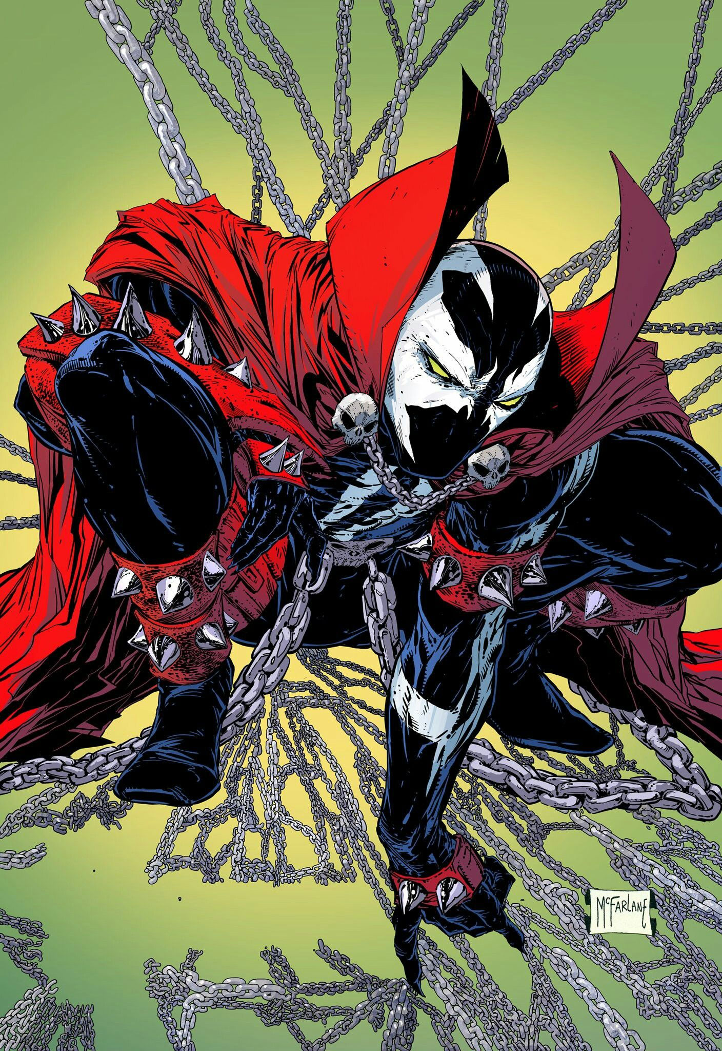 Wallpaper #CVjgM5MBzN9vxX34iDra198 Spawn Comic Pictures Spawn Batman 1994 Comic Books Bocamawasuag