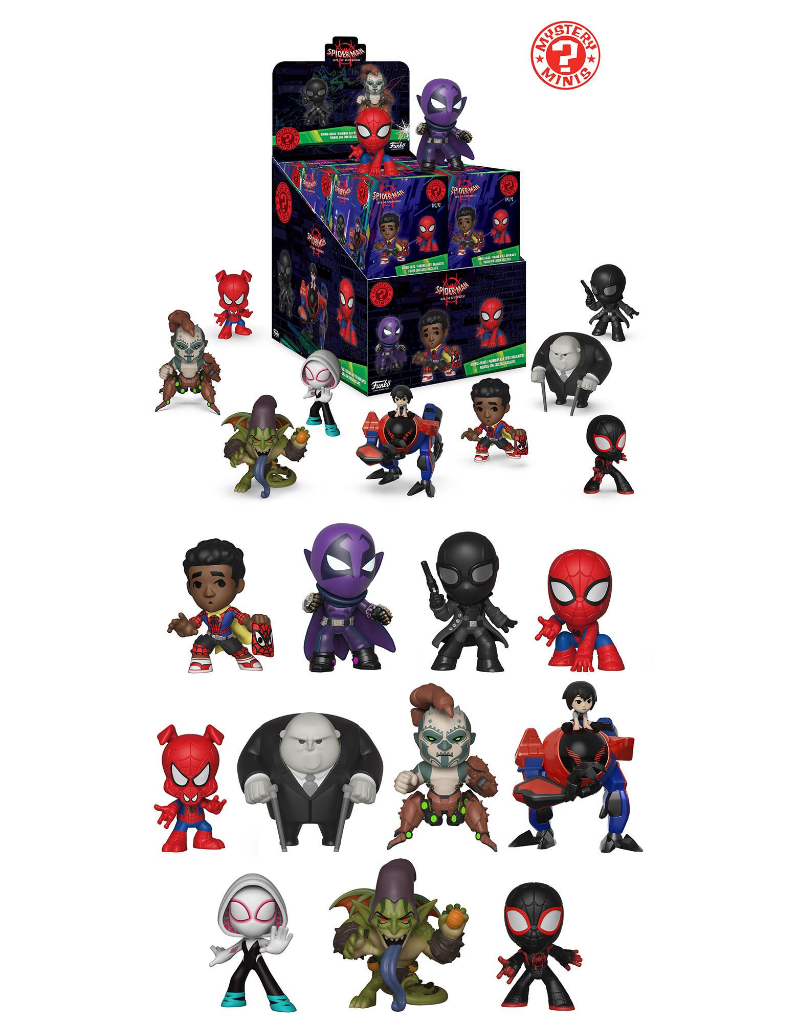 Wallpaper #bjGdNZMB5zzyi_yY7VeY195 Spider Man into the Spider Verse Featured in Funkos New Animated