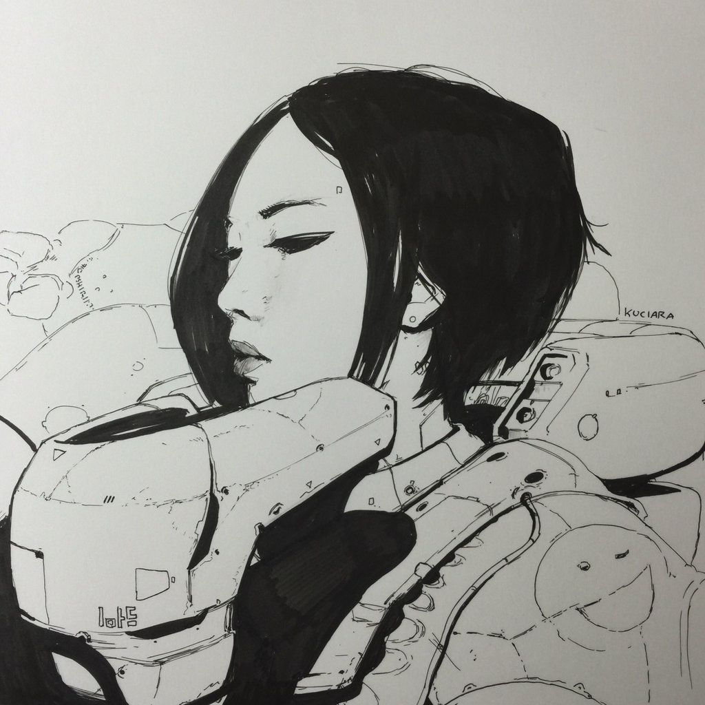 Wallpaper #yUUCm44B7YBJg1BVH6Ho23 Number 19 Cyberpunk Art Art Sketches