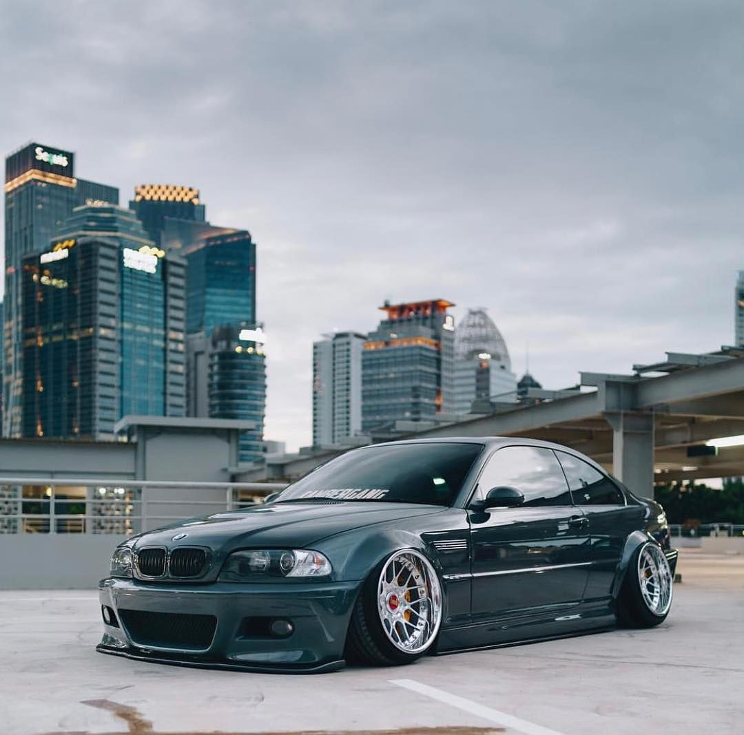 Wallpaper #A3SCwY4B_8f4nGFaeW4E35 BMW E46 M3 Slammed E46 M3 BMW E46 E46 Tuning Pixel Car Bimmer Rear