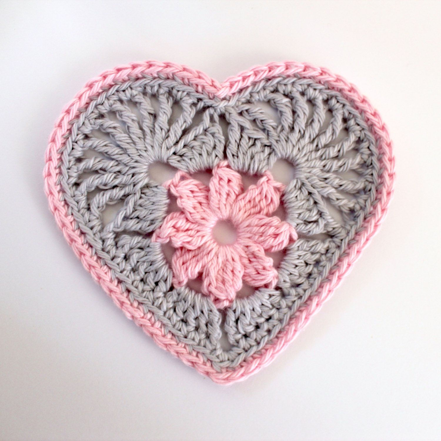 Wallpaper #12eRAJMBSpphPi3-GKYv137 Crochet Pattern Part 1 Heart in Bloom Motif Instant Digital Download