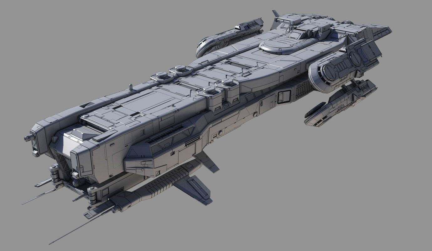 Wallpaper #anfAJ5MB-pgBXx60OqcO243 Industrial Spaceship Concept Art
