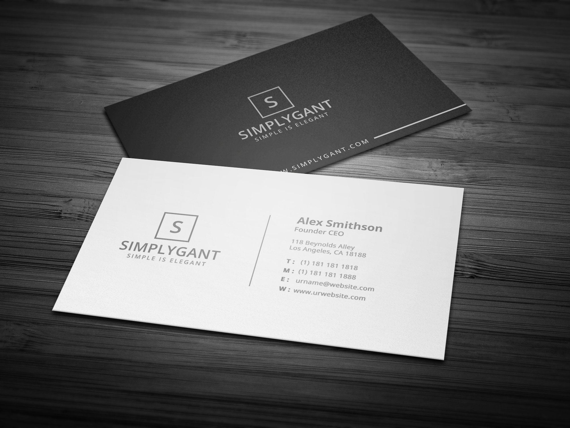 Wallpaper #XR0NLZMBlOZrFDOkqs4j320 Simple Minimal Business Cards by Galaxiya on at Creativemarket Ceo