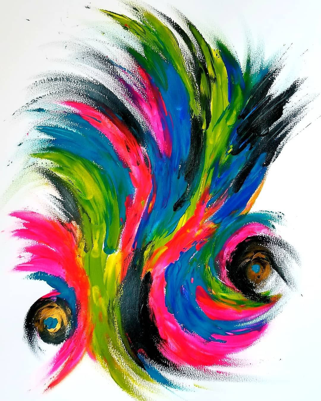 Wallpaper #ER0bLZMBlOZrFDOklM-g11 Heres Looking at Ya Crazy 1114 Acrylic on Paper for Sale