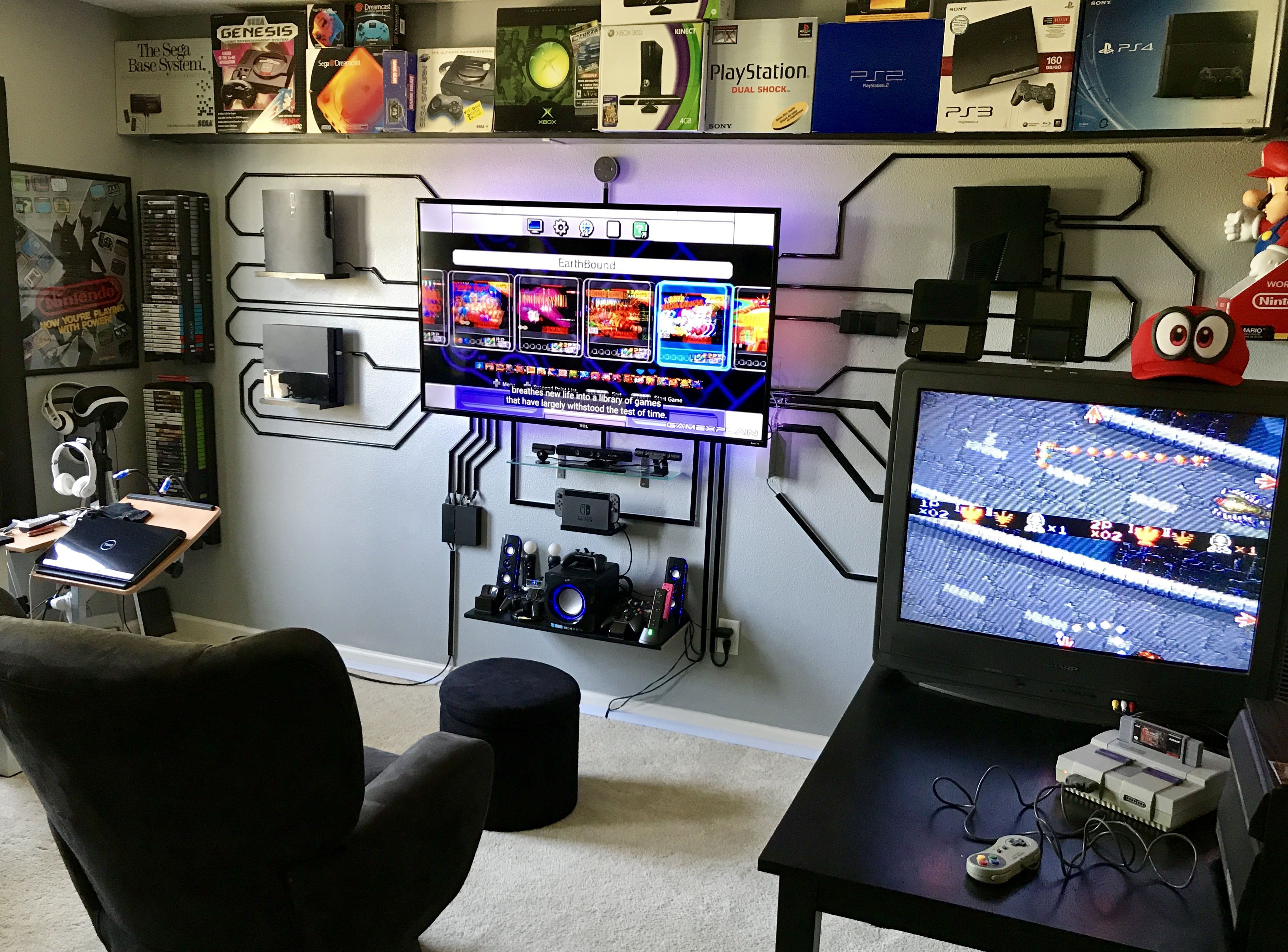 Wallpaper #Lh07LJMBlOZrFDOkAMrZ188 Clifftheman Video Game Rooms Nintendo Room Game Room Decor