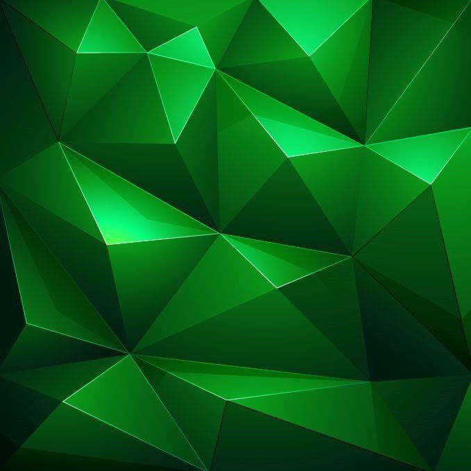 Wallpaper #cbln3ZIBJvJKYCmEEAAv277 Abstract Green Triangle Background Vector Illustration Triangle