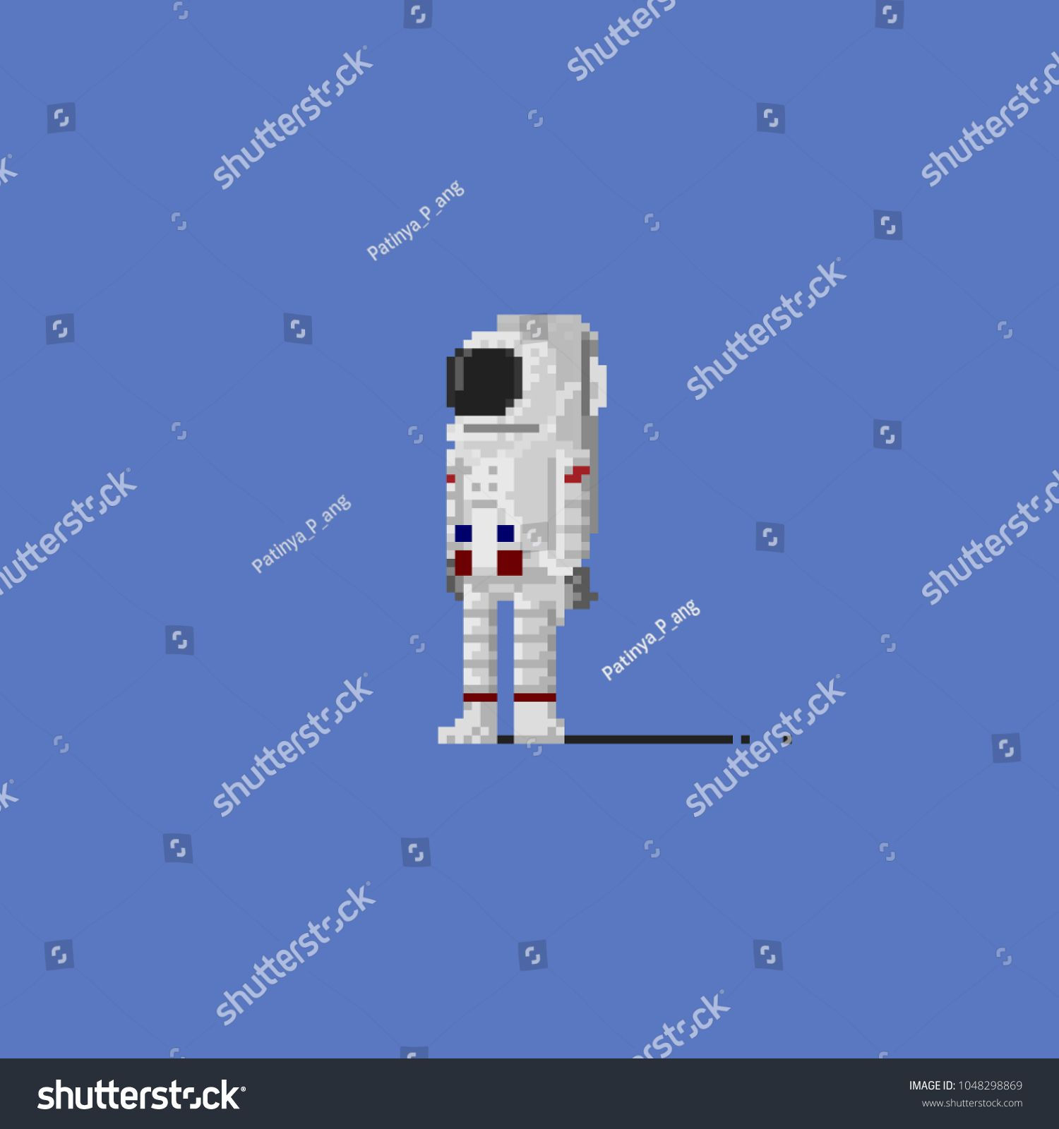 Wallpaper #YjGbNZMB5zzyi_yY1Fda93 Pixel Astronaut Vector8bit Art Illustration Ad Sponsored Vector