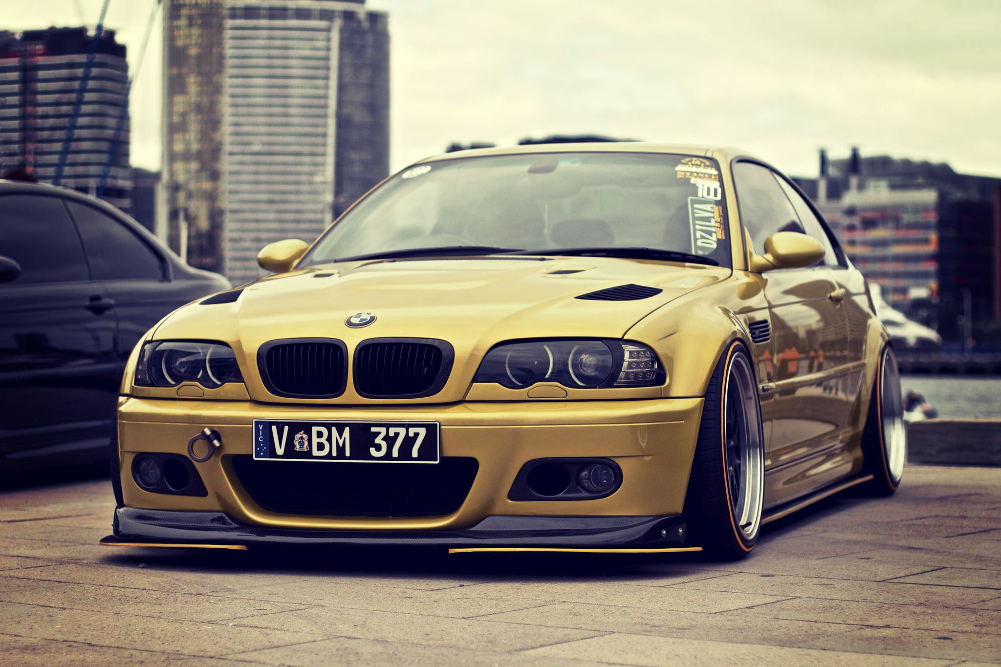 Wallpaper #lmhXIJMBSpphPi3-_i2H253 Gold BMW M3 BMW Cars BMW E46 BMW