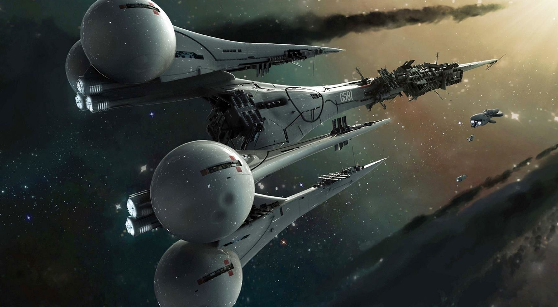 Wallpaper #anfAJ5MB-pgBXx60OqcO59 Art by Fan Gao Httpswwwartstationcomartistfgao1 Concept Ships