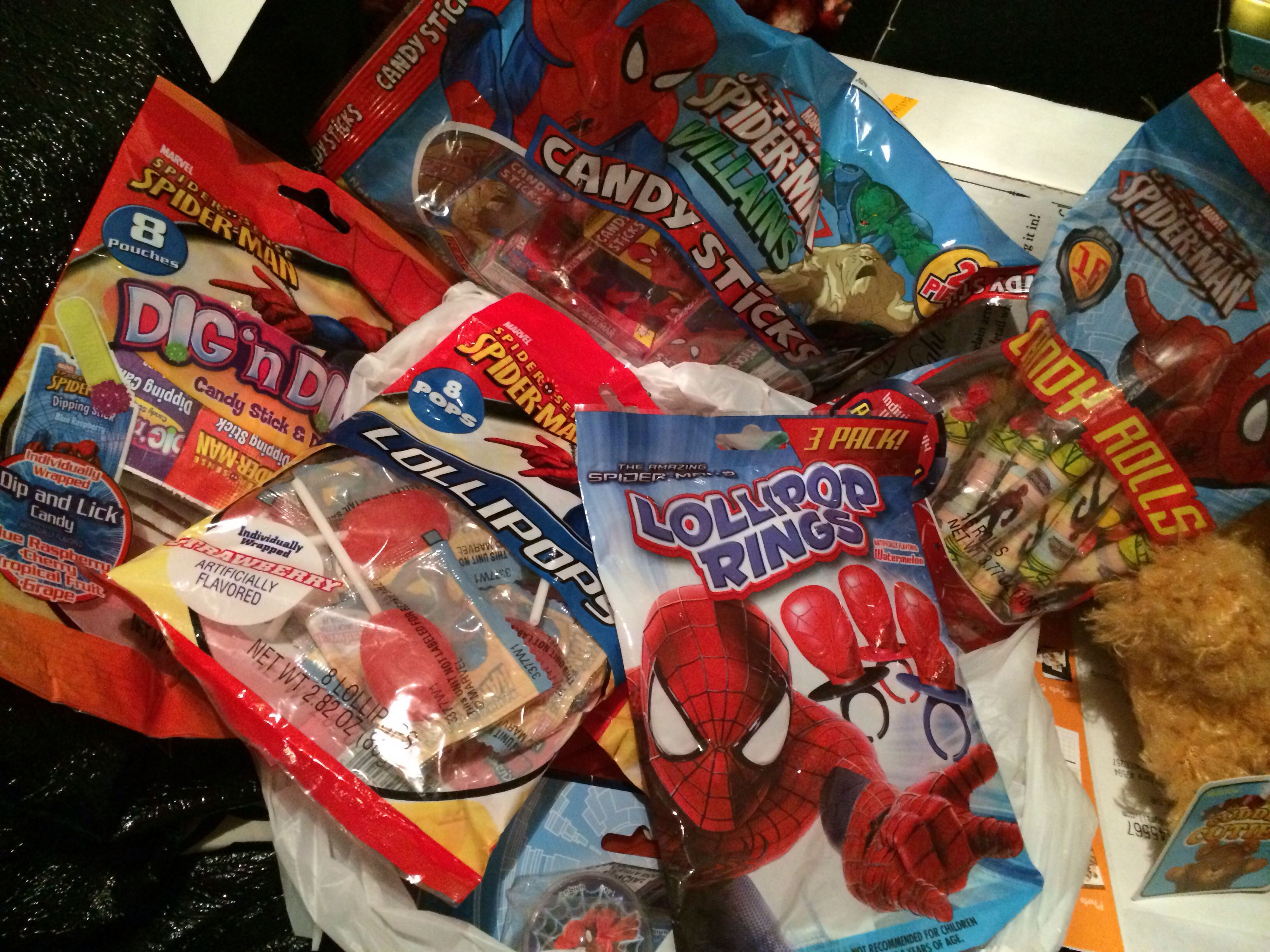 Wallpaper #Shl3Oo8BtGB6xQ78aa0y31 Some of the Spider Man Candy I Found for the Pinata