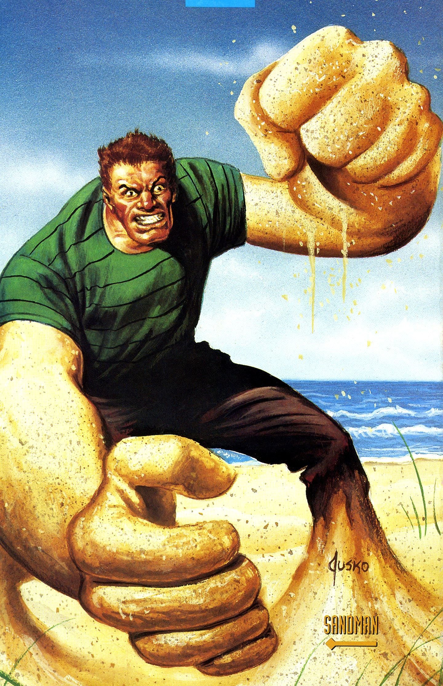 Wallpaper #wgAV6Y4BSdW8dNou7A1s37 Sandman by Joe Jusko Comic Book Villains Marvel Villains Comic Book
