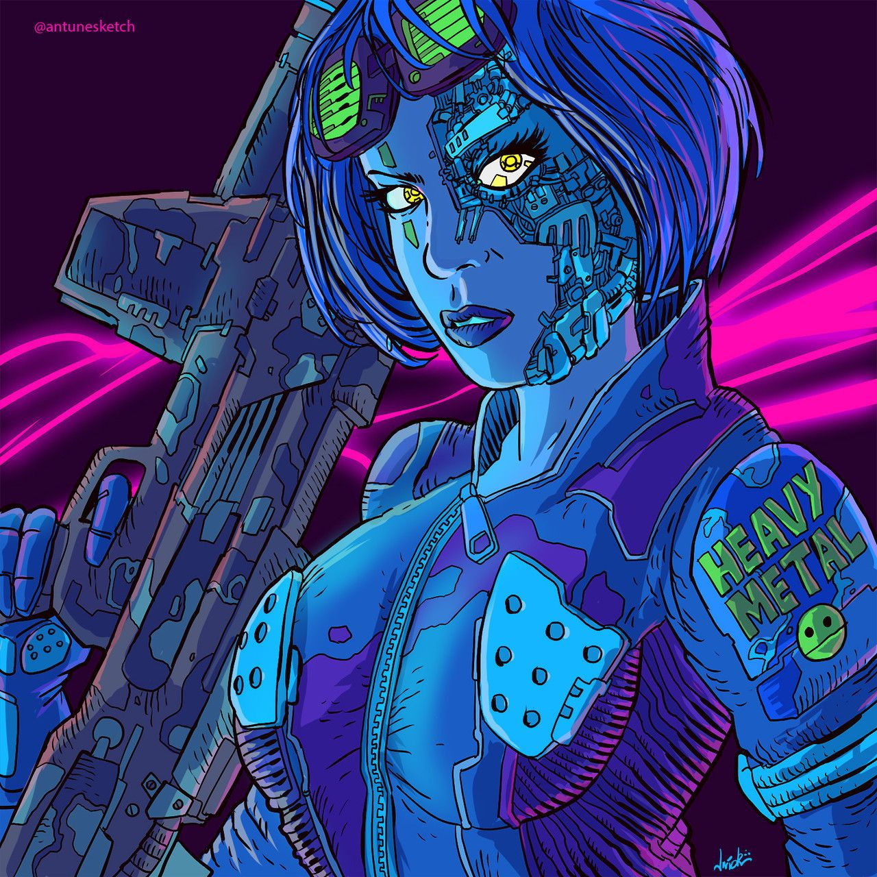 Wallpaper #X0UTlI4B7YBJg1BVJp-130 Pin by Jacob Beck on Cyberpunk Cyberpunk Art Epic Art Cyberpunk Girl