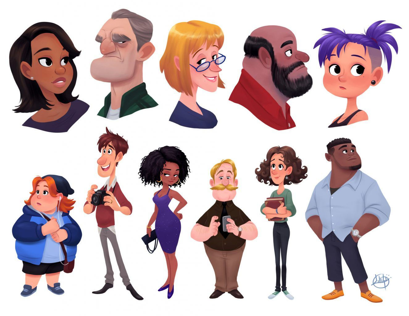 Wallpaper #PxlRFY8BtGB6xQ78IWtE19 100 Modern Character Design Sheets You Need to See Character Design