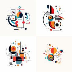 Wallpaper #_bix25IBJvJKYCmEN_fQ455 Shop Jessie and Katey Geometric Pattern Art Geometric Shapes Art