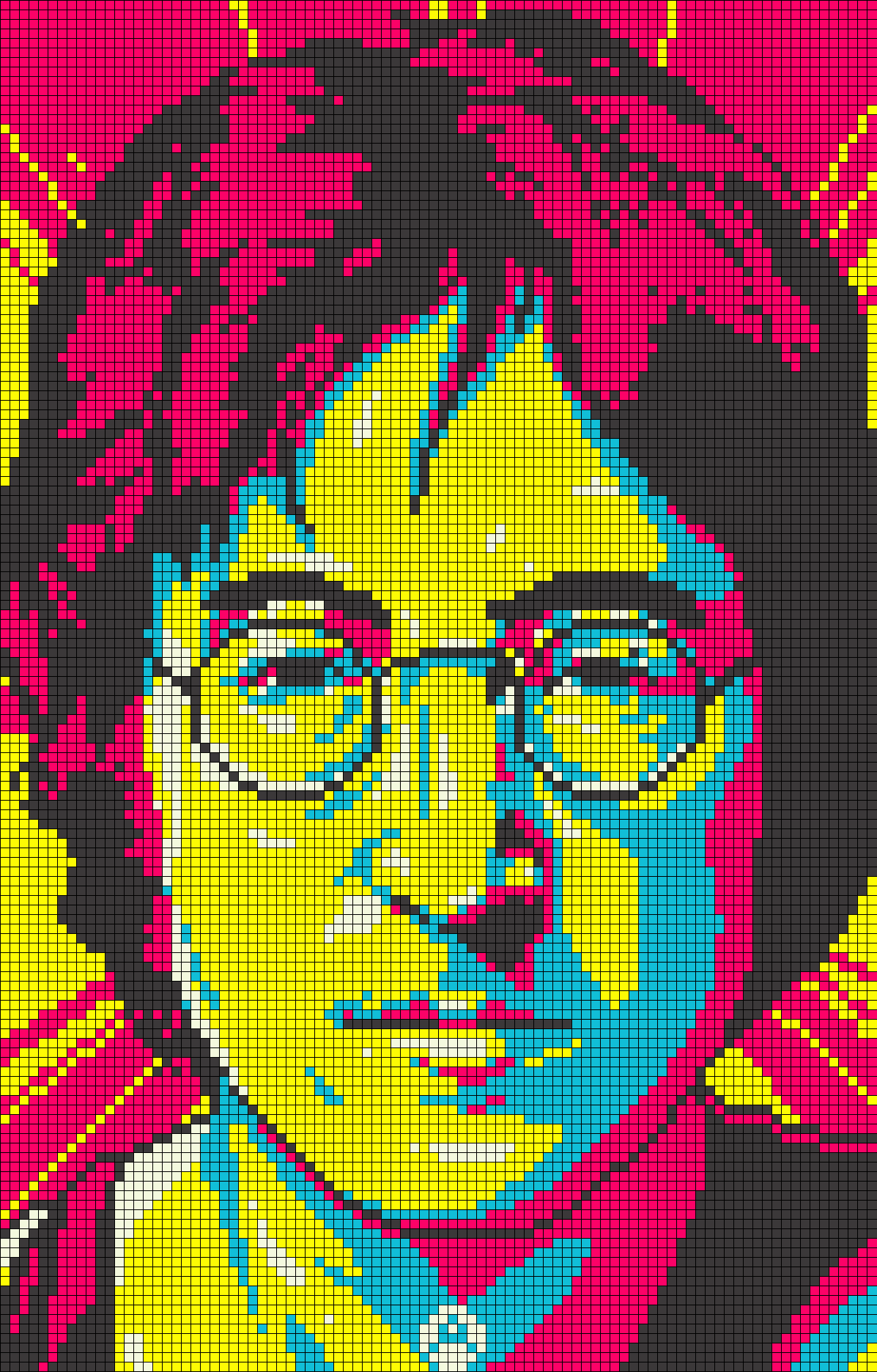 Wallpaper #1Gc765IBSpphPi3-00r6269 Alpha Pattern 21689 Preview Added by Duck Cross Stitch Art Cross