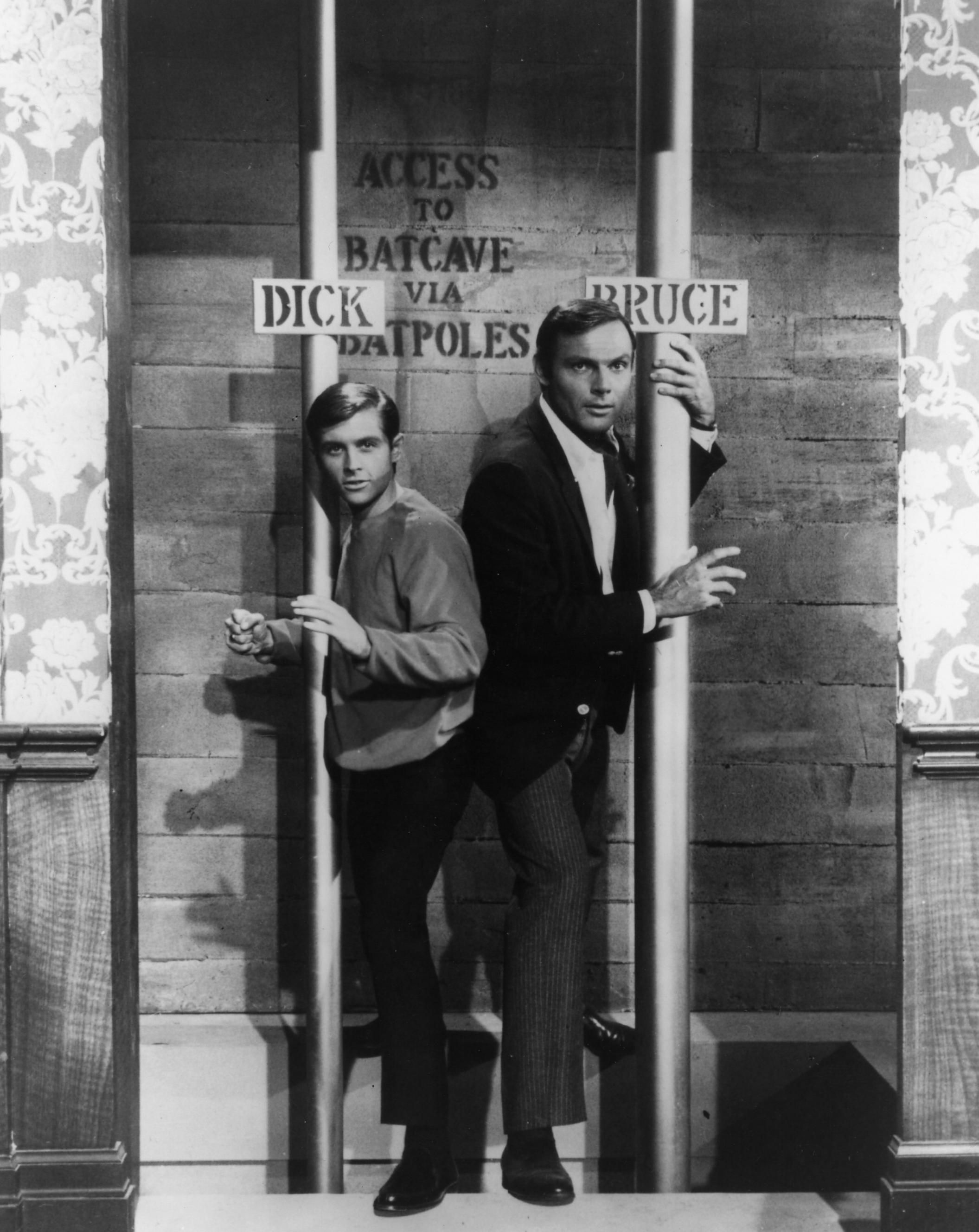 Wallpaper #YhkyO48BtGB6xQ78ya_Y50 Burt Ward Adam West in Batman 1966 68 Abc Batman TV Show Batman