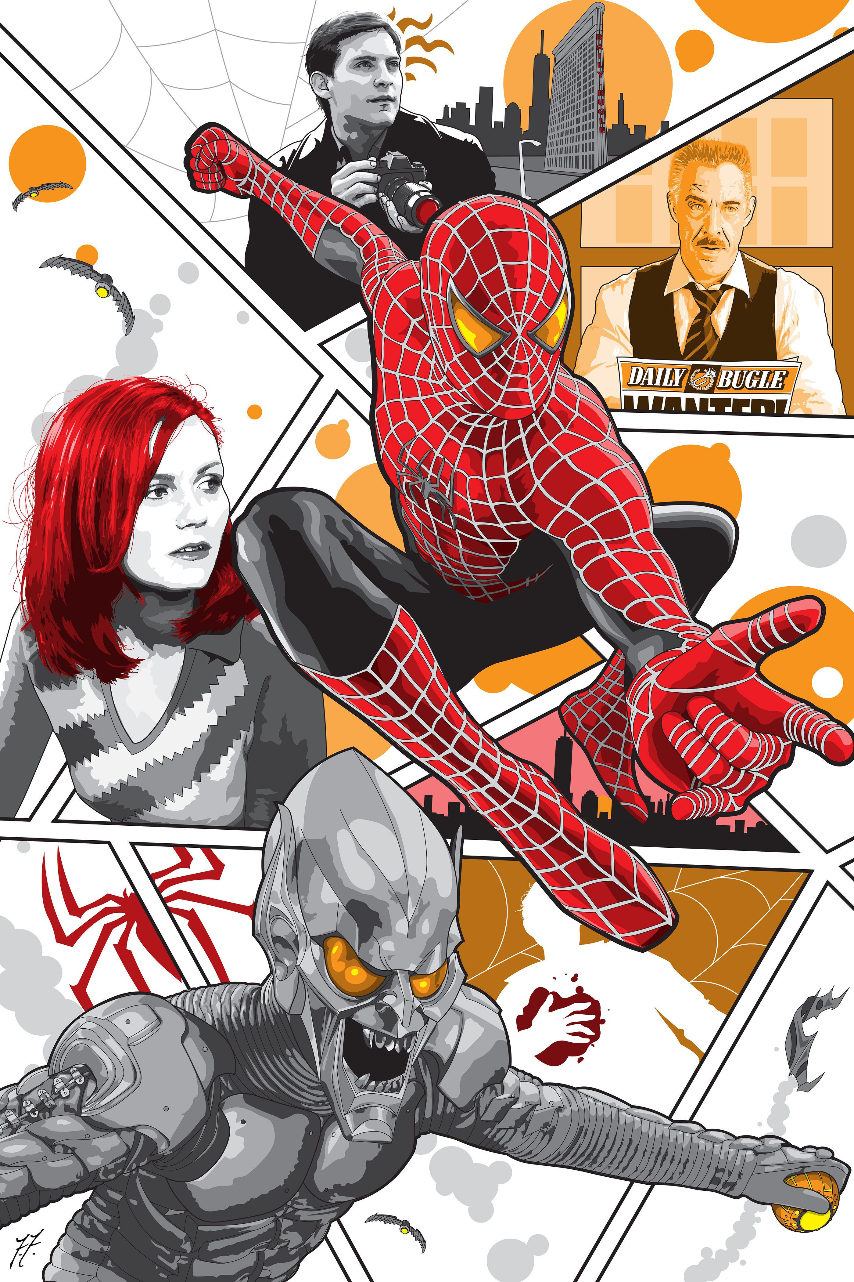 Wallpaper #23TKv44B_8f4nGFaamya12 Spider Man Power Responsibility Movie Poster on Behance Spiderman