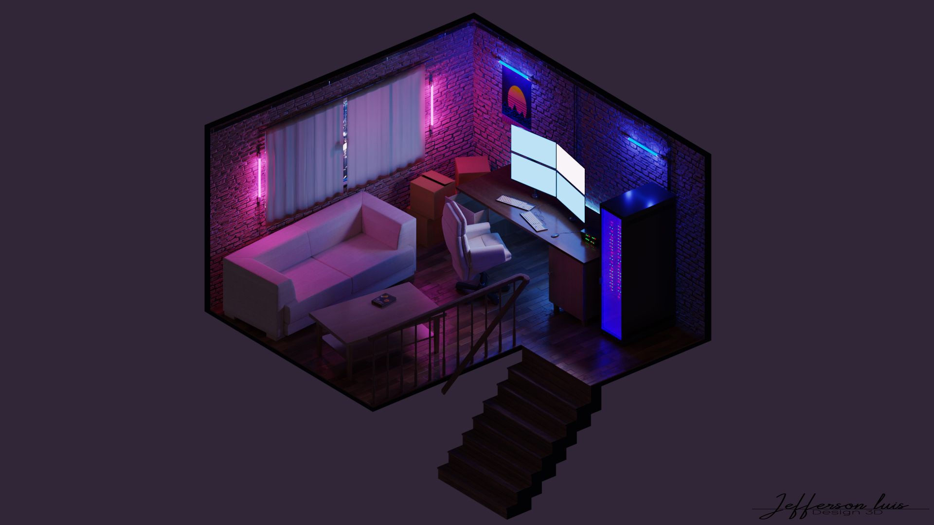 Wallpaper #3mhDIZMBSpphPi3-ky9u286 Cyberpunk Room Video Game Room Design Game Room Design Game Room Decor