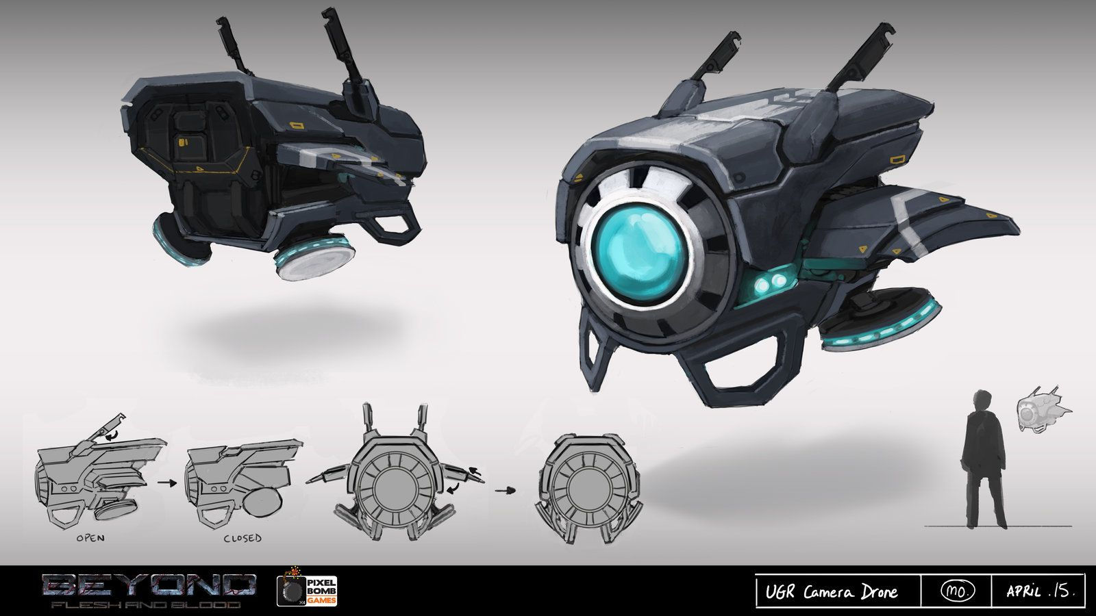 Wallpaper #eb723 Concept Sci Fi Drone Obj