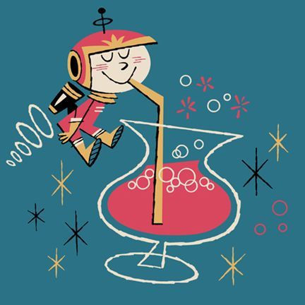 Wallpaper #2LgT3ZIBJvJKYCmEjv7f128 Image Result for Atomic Design Retro Illustration Vintage
