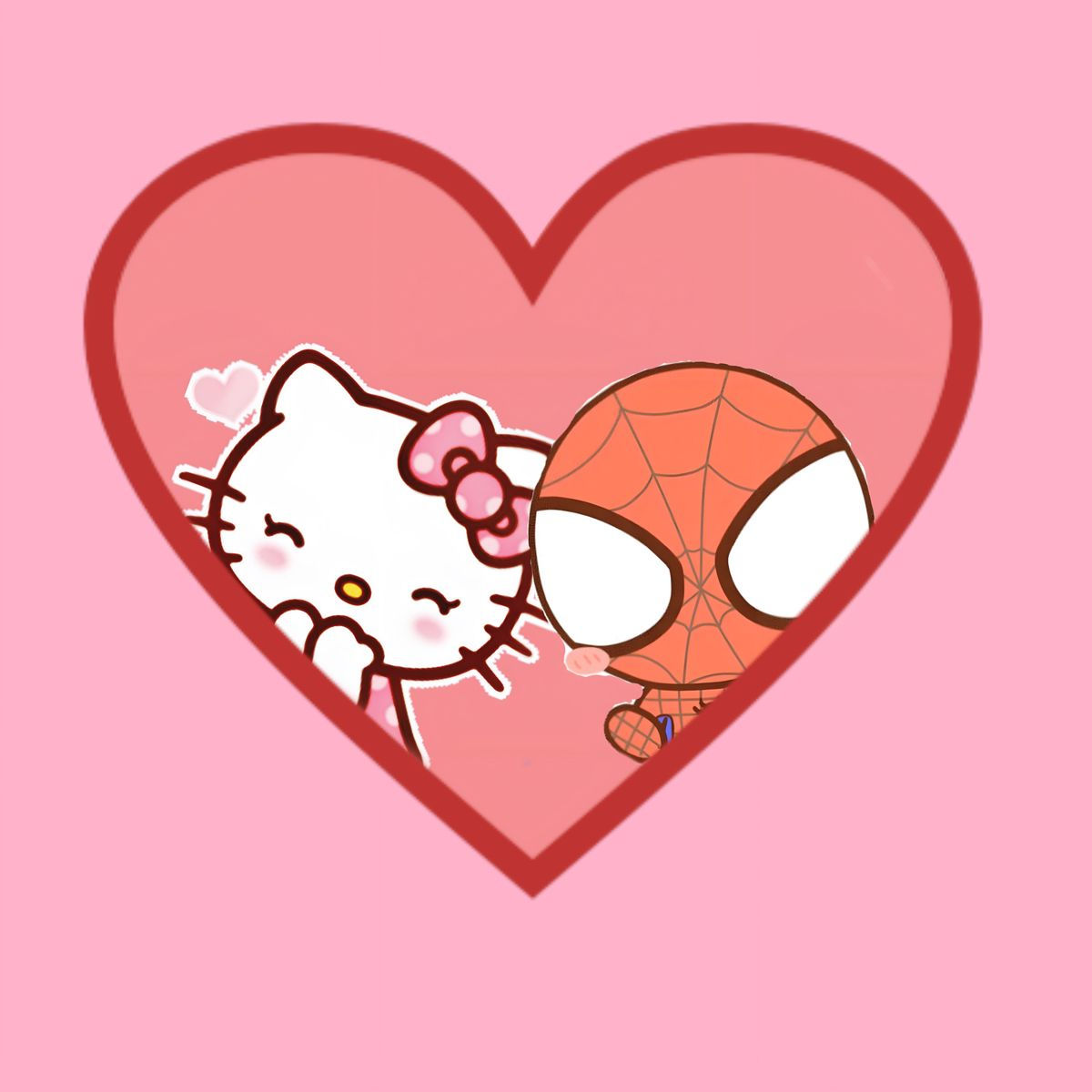 Wallpaper #MWcg8pIBSpphPi3-3G83267 Spider Man and Hello Kitty Papel Pintado De Hello Kitty Fondos De