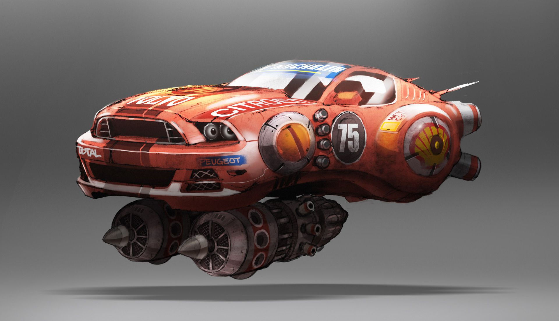 Wallpaper #sVh7NJMBzN9vxX34jDzR332 Artstation Hover Racing Car Seokyoung Lee Futuristic Cars Hover