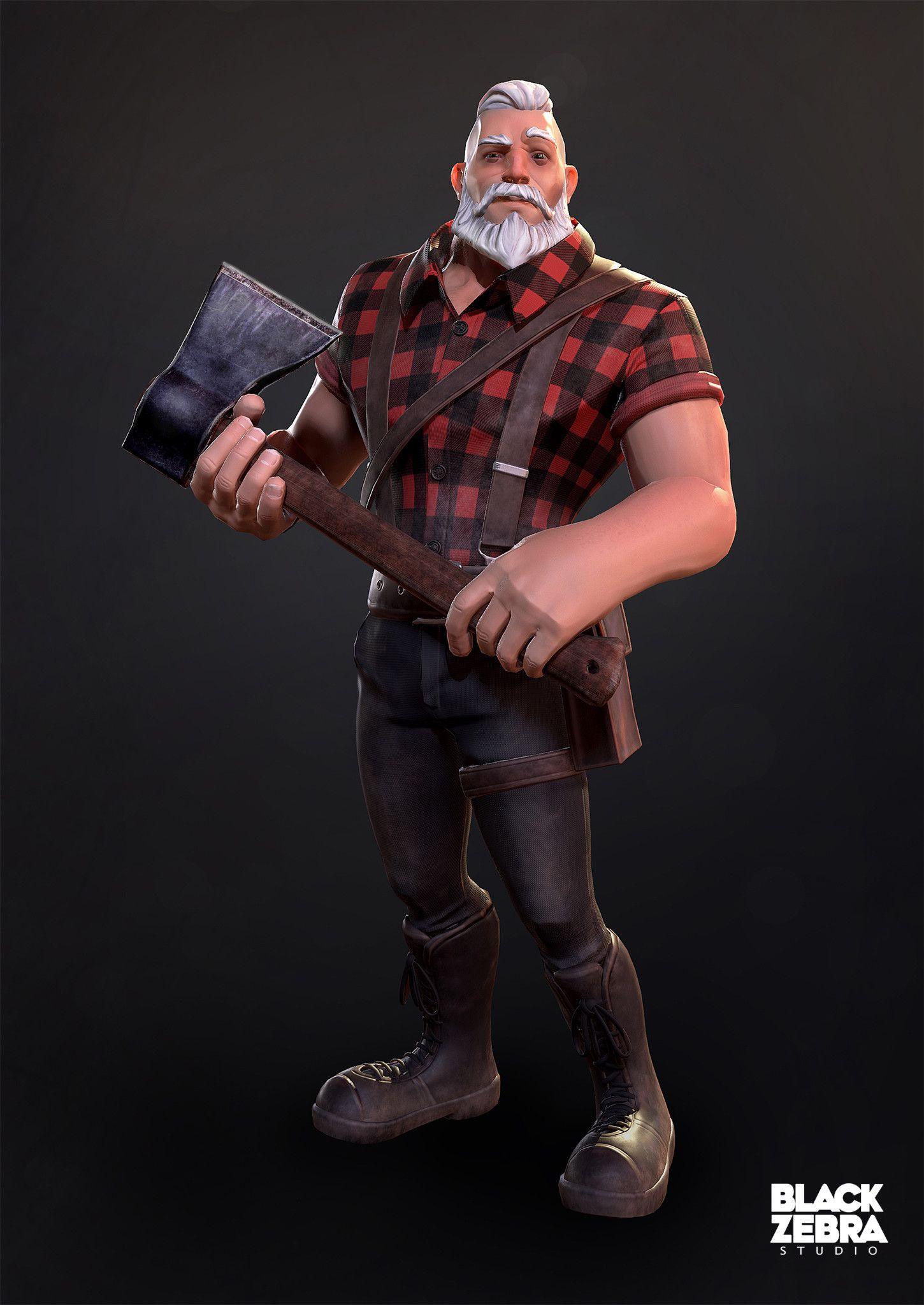 Wallpaper #LQPxZZMBpyOg8YnEktpT231 Artstation Lumberjack Antonio Medeiros Cartoon Character Design