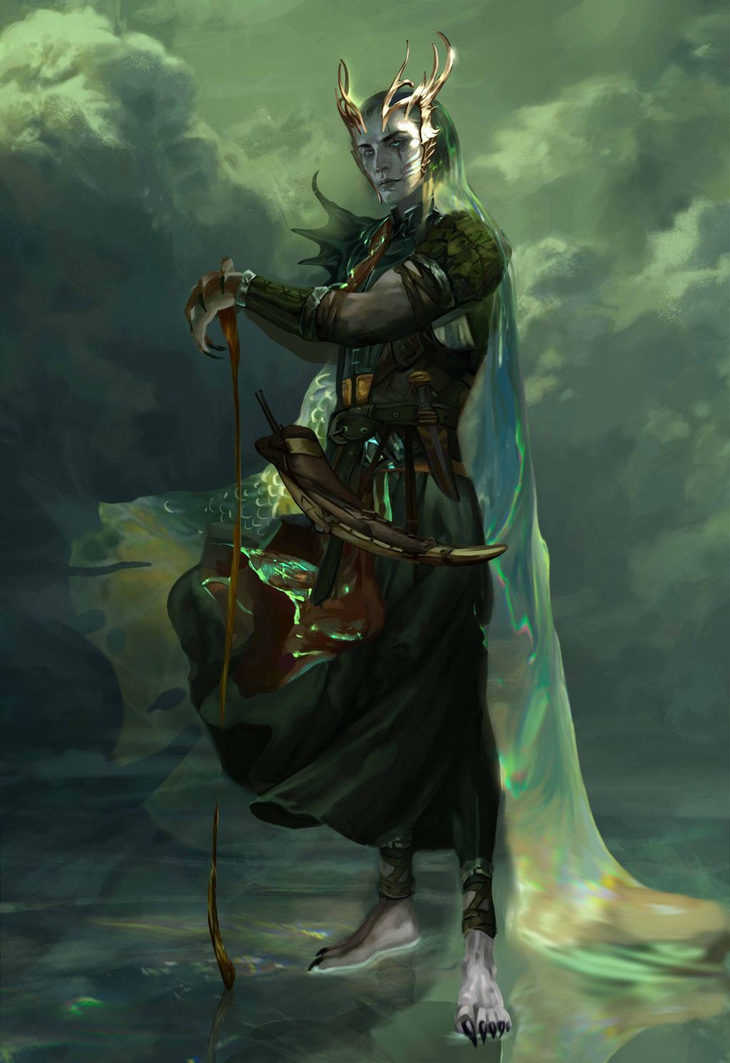 Wallpaper #FljiM5MBzN9vxX34CjrH55 Njord God of the Sea by the Golden Elf on Deviantart Fantasy Concept