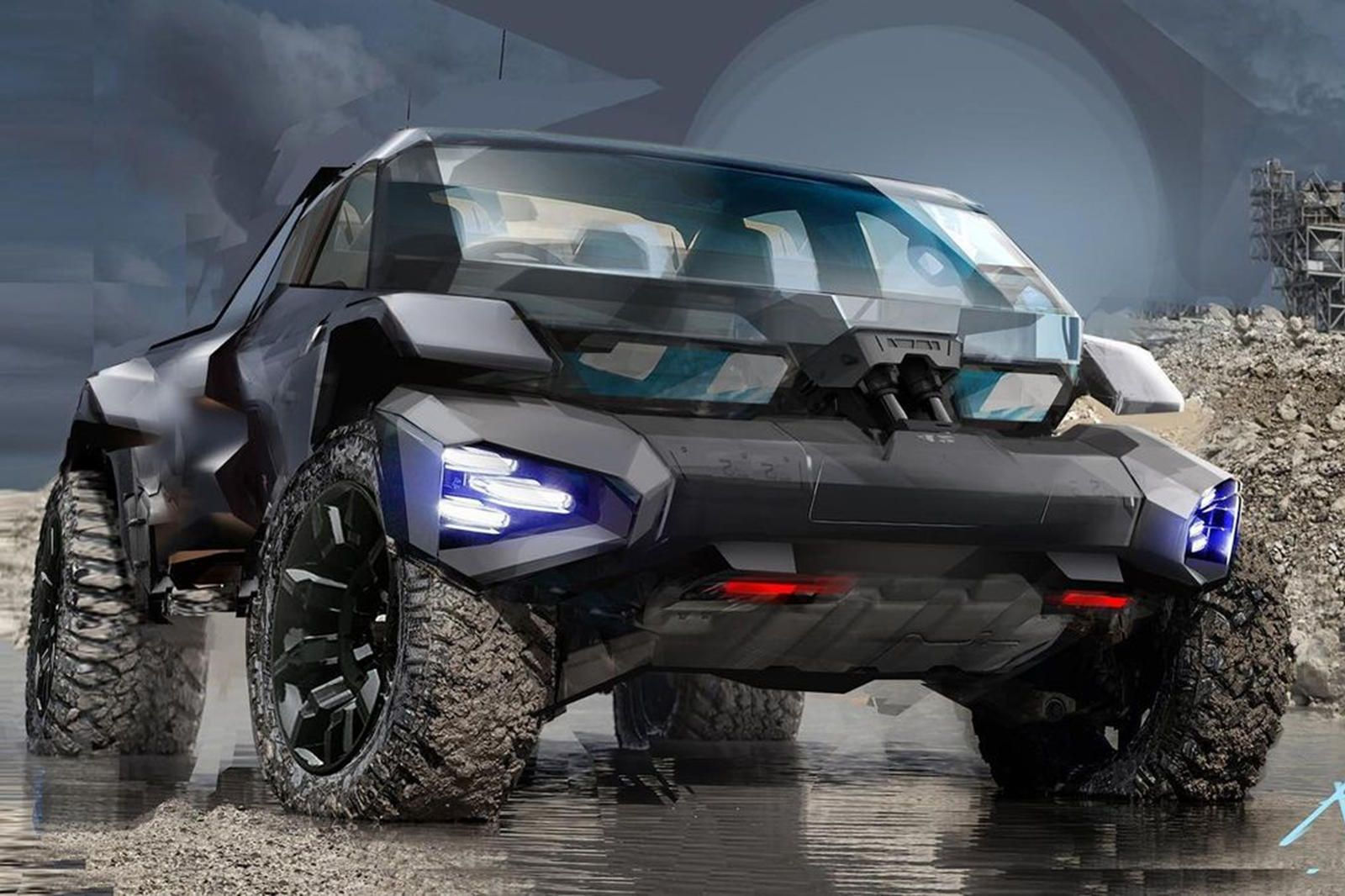 Wallpaper #zZy74pIBZHQxiYarKsFY393 Gms Vision of a Future Off Roader is Pretty Scary Future Concept