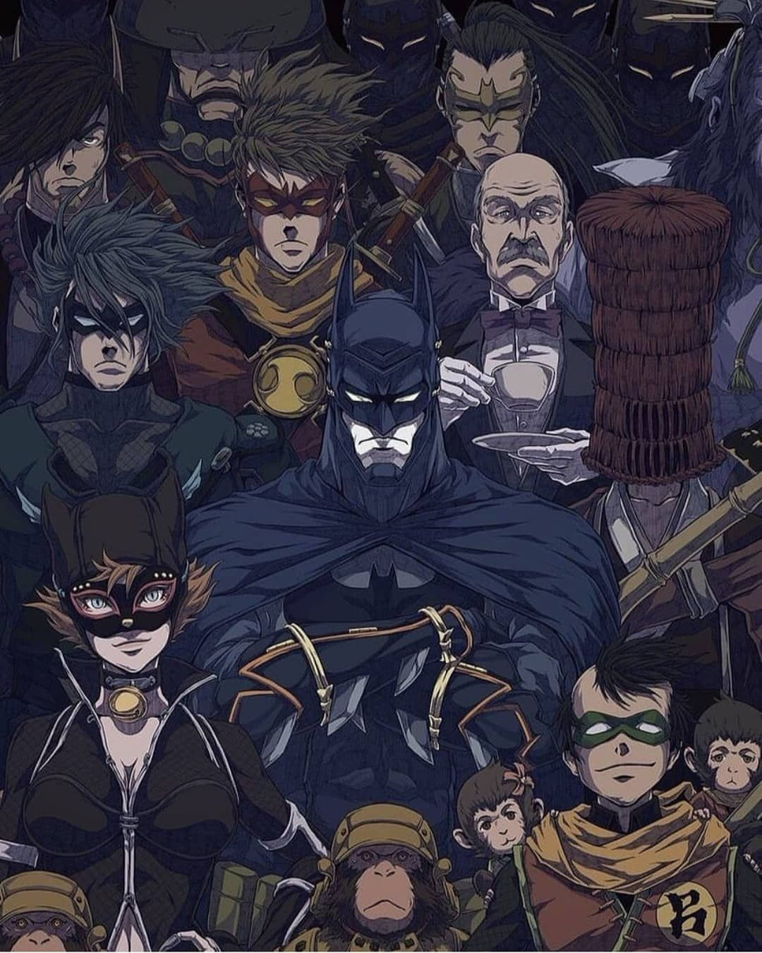 Wallpaper #cM4_JZMB71dOy6JZPROO12 Who You Riding with Team Batman Ninja vs Team Joker via