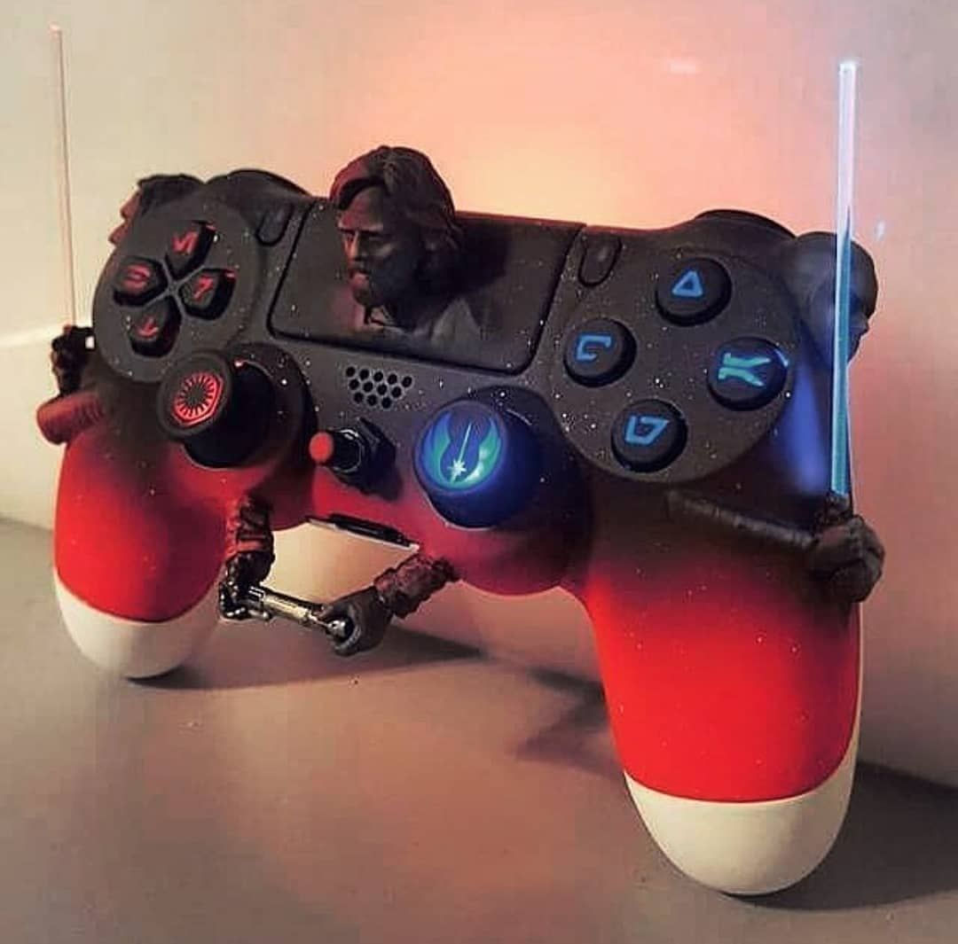 Wallpaper #tmjAG5MBSpphPi3-gSCS246 A Star Wars Themed Custom PS4 Controller Very Elaborate and Sick
