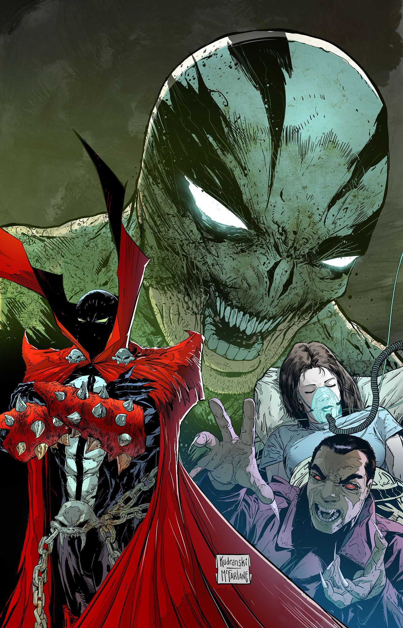 Wallpaper #z2dK-5IBSpphPi3-fJPS71 Spawn 248 Haunt by Szymon Kudranski and Todd Mcfarlane Spawn