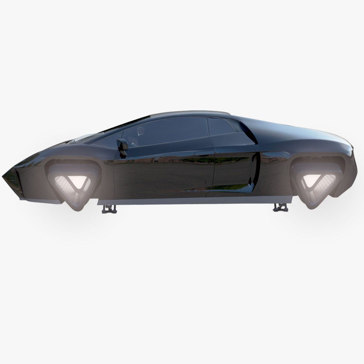 Wallpaper #3XKOMpMBX2lk1u3oCFoV47 Romas Transport C4d Dystopia Eac Hovercar Hover Car Floating Car