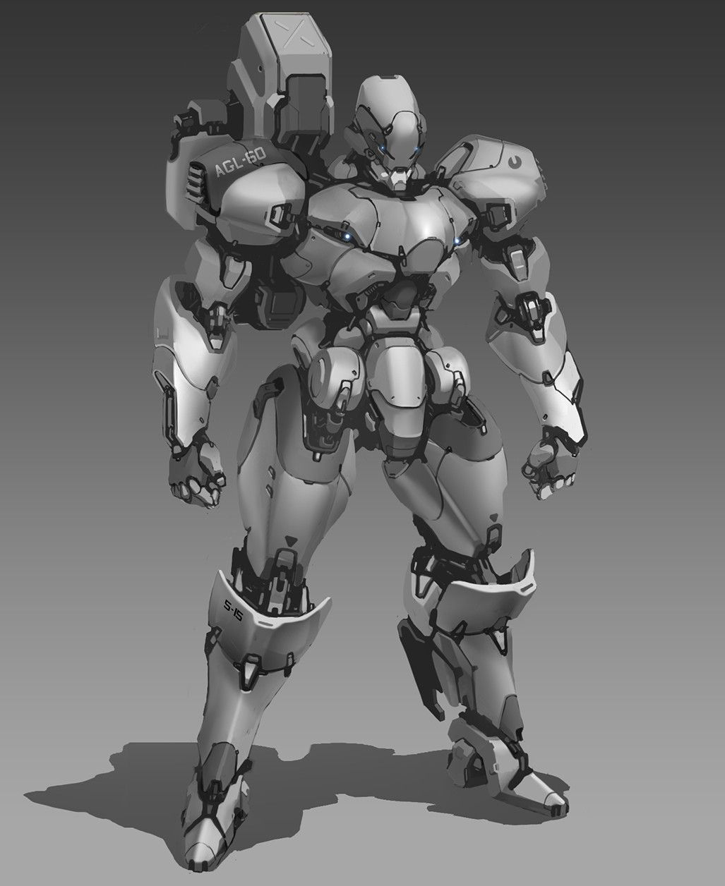 Wallpaper #32cE-5IBSpphPi3-g5LU132 Mech Drawing 92018 Aaron De Leon on Artstation at Httpswww