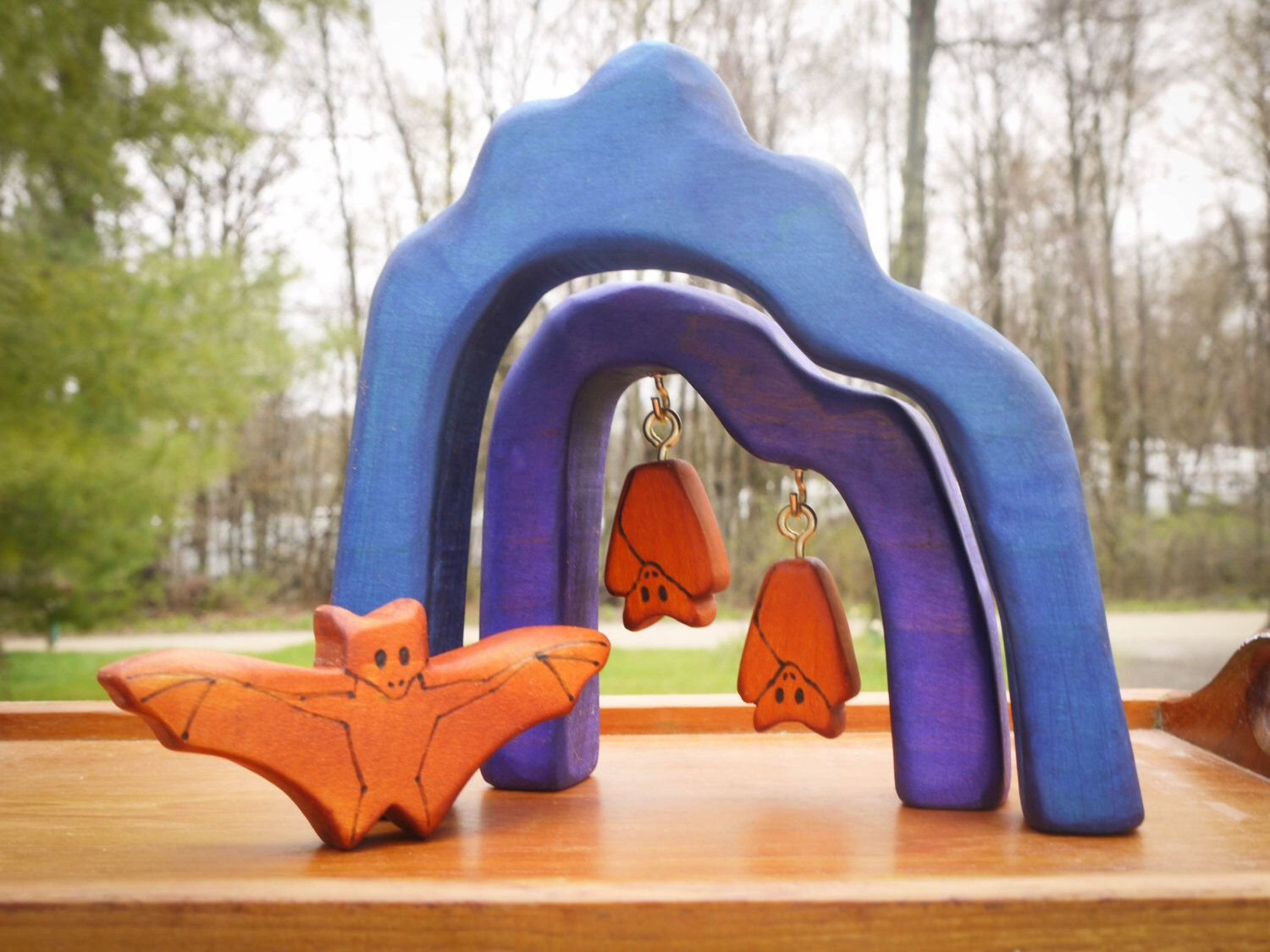 Wallpaper #hmeI95IBSpphPi3-uIae322 Waldorf Bat Cave Stacker Wooden Bat and Cave Stacking Toy Hanging