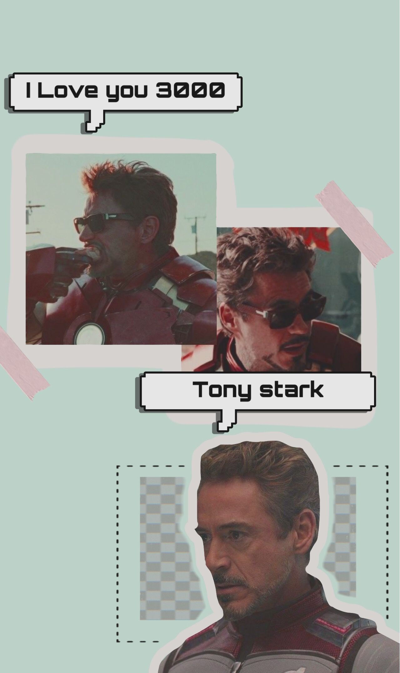 Wallpaper #N6WdOJMBVBiSkHCaNI6L220 Tony Stark MCU Iron Man I Love You Aesthetics Marvel Boys Movies