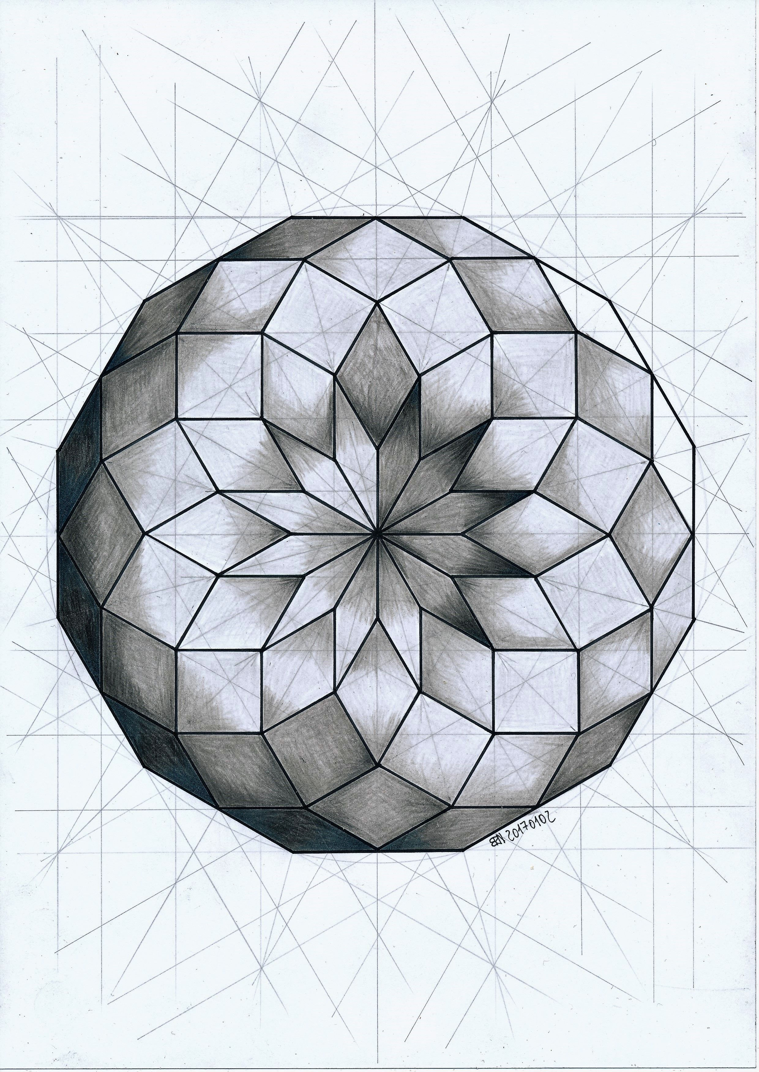 Wallpaper #jmiMFZMBSpphPi3-4wjh47 Design Geometric Shapes Drawing Art