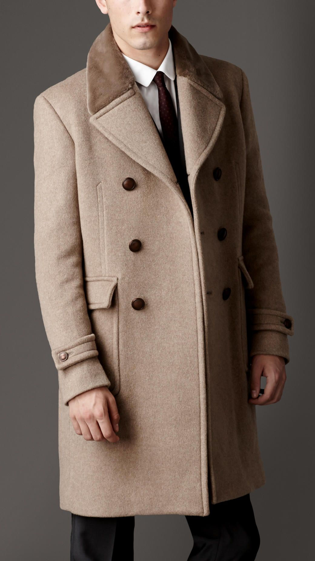 Wallpaper #kyxGSZMB0E1QgA7wmPIG353 Mink Collar Cashmere Coat Mens Winter Fashion Coat Mens Coats