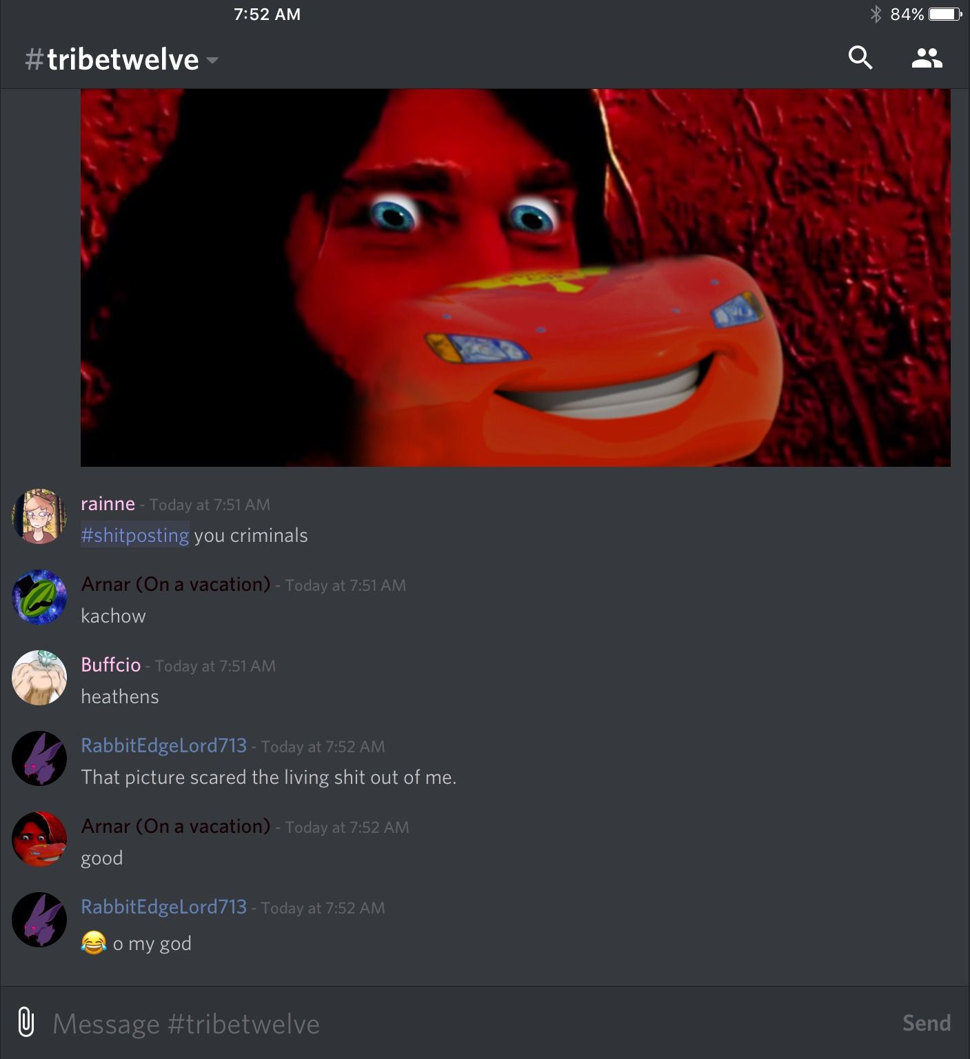 Wallpaper #V_9bapMB3lSXT3zUceam224 Pin by Its Mitchelle on Memes Tribe Twelve Discord Chat Cursed Images