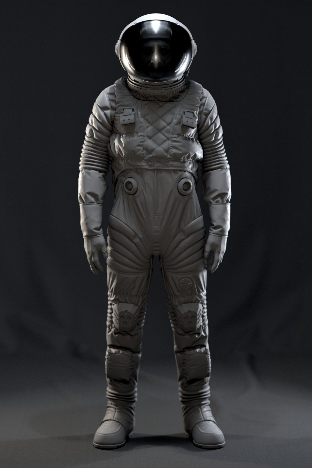 Wallpaper #Q2cF-JIBSpphPi3-IohL26 An Exercise in Design Exploration with Marvelous Designer Space Suit