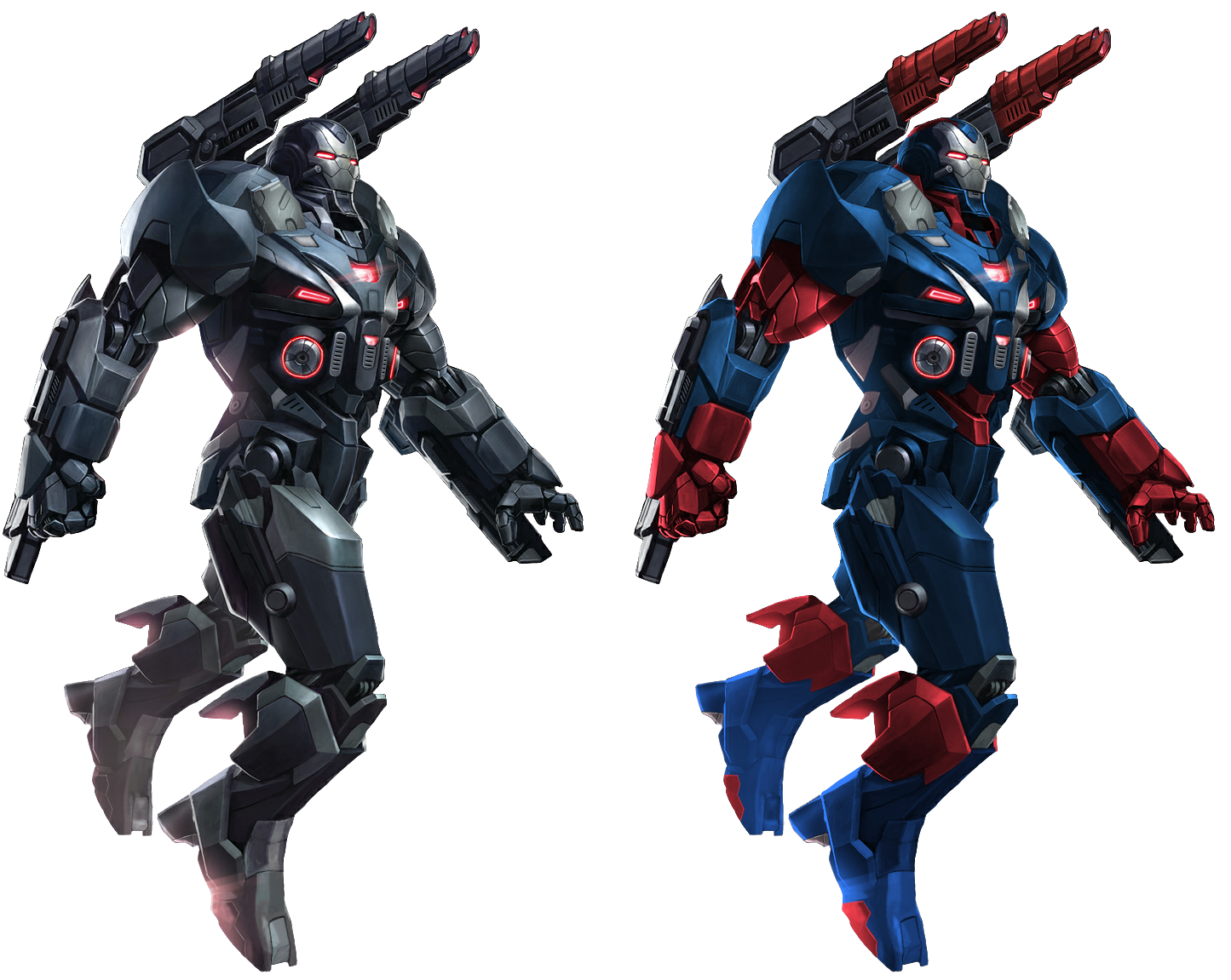 Wallpaper #dn2B8Y4Bnwiau_P6cglk28 War Machine Mark 7iron Patriot Mark 2 Version 4 Iron Man Avengers