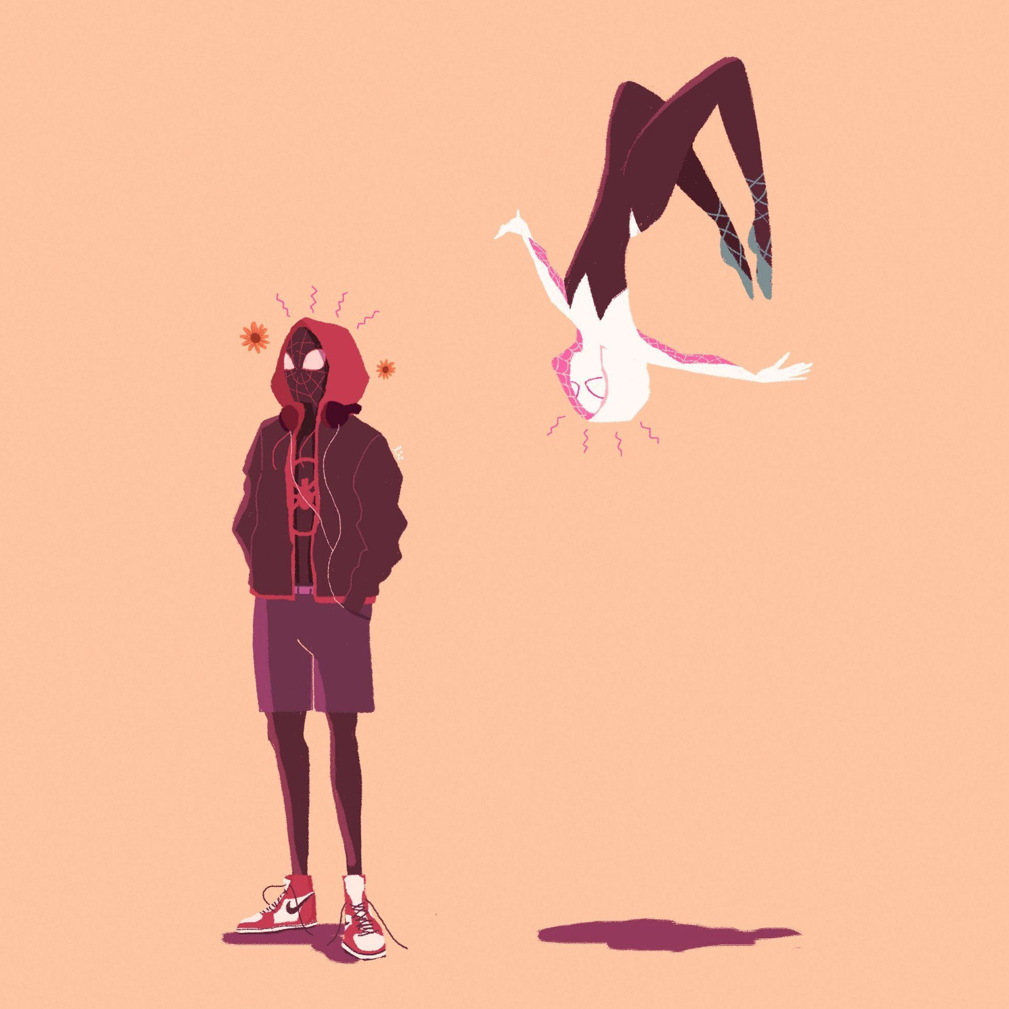 Wallpaper #QRobUZMB1yWOL4qgaoH_431 On Twitter Its the Spidey Sense Spiderman Spiderverse