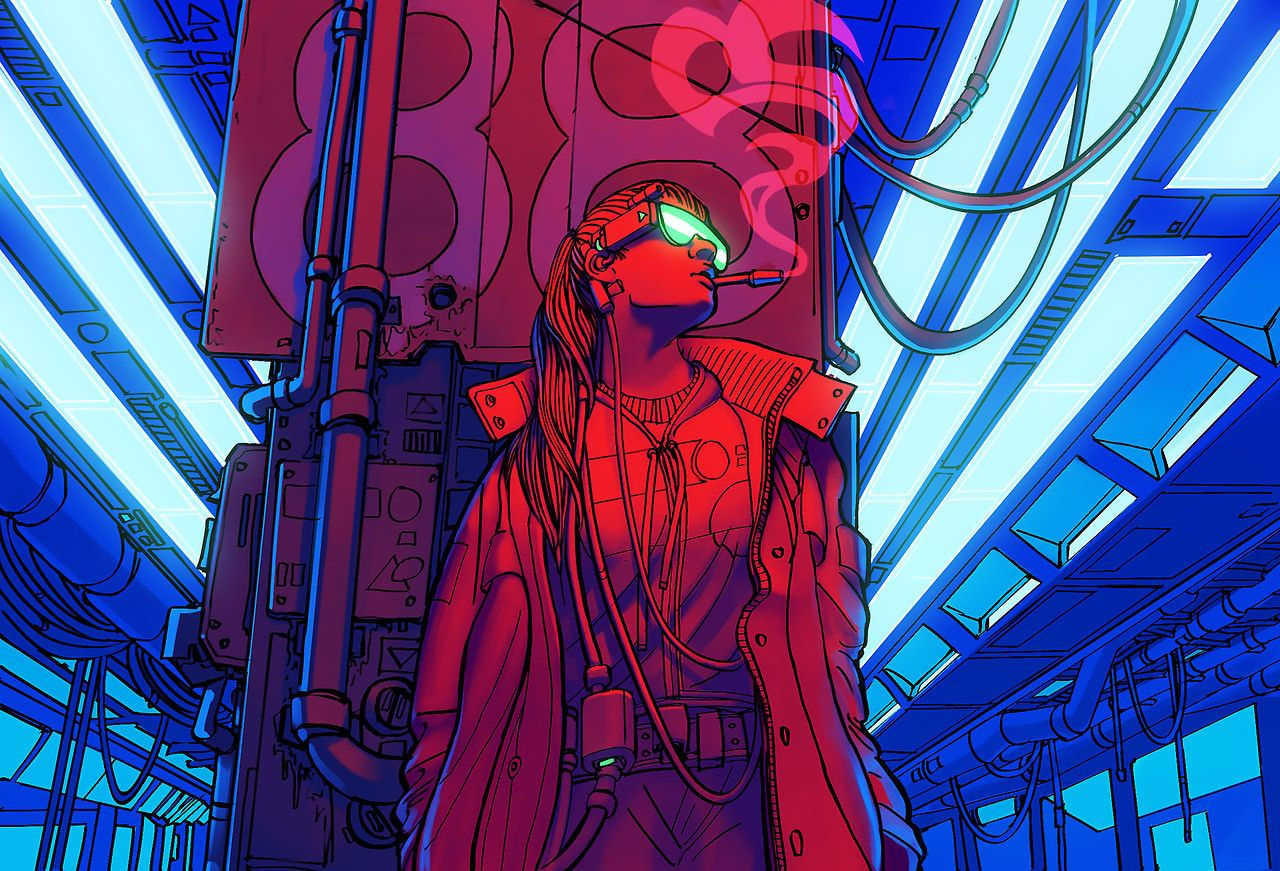 Wallpaper #oXQkw44B_8f4nGFaAG9-58 Cyberpunk High Tech Low Life Sci Fi Wallpaper Cyberpunk